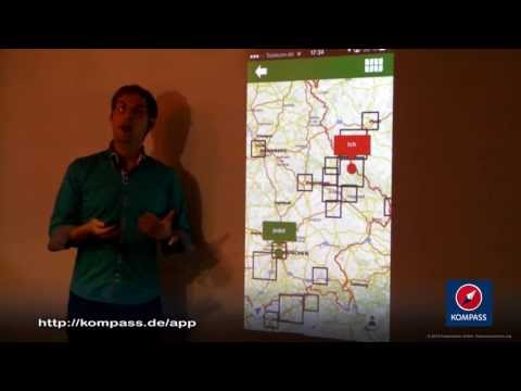 KOMPASS Wander-APP Version 1.0 mit LIVE-Tracking