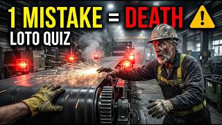 1 Wrong Step = Fatal ⚠️ Lockout Tagout Safety Quiz (OSHA 1910.147)