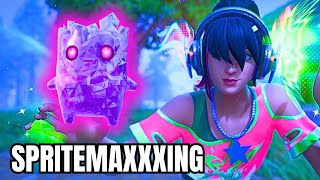 Sprite Maxxxing Zero Point in Fortnite