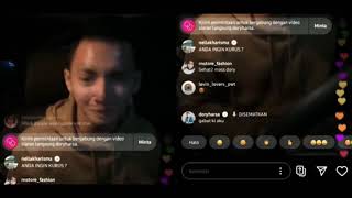 LIVE IG TERBARU DORY HARSA NEMBAK NELLA KHARISMA[bikin baperr]