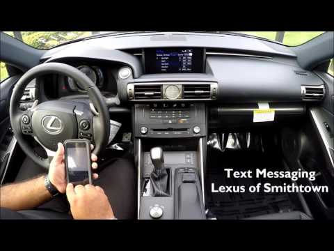 Enabling Text Messaging in Your Lexus (iPhone)