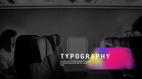 Liquid Typo Titles After Effects Templates