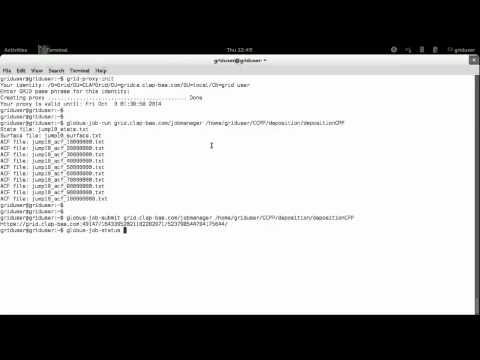 Grid Computing Tutorials: 2 Jobsubmission