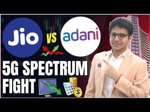 Jio VS Adani - Who will win? Jio VS Adani - 5G spectrum fight 😨 #shorts #iafkshorts