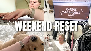 Weekend Reset *Grocery Haul, Closet Clean-Out, + Red Velvet Cake Smoothie Recipe*