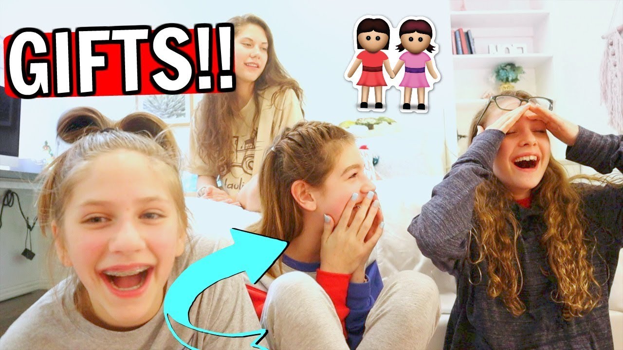 clare v bff surprise christmas GIFTS!!