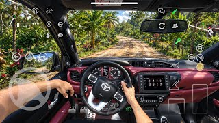 Toyota Hilux Revo POV Drive | Custom Cars Online Drive - Ultra Realistic 60FPS Gameplay  screenshot 2