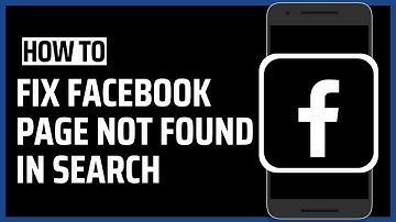 How to Fix "Facebook Page Not Found" in Search 🛠️ | Troubleshooting Tutorial 📲
