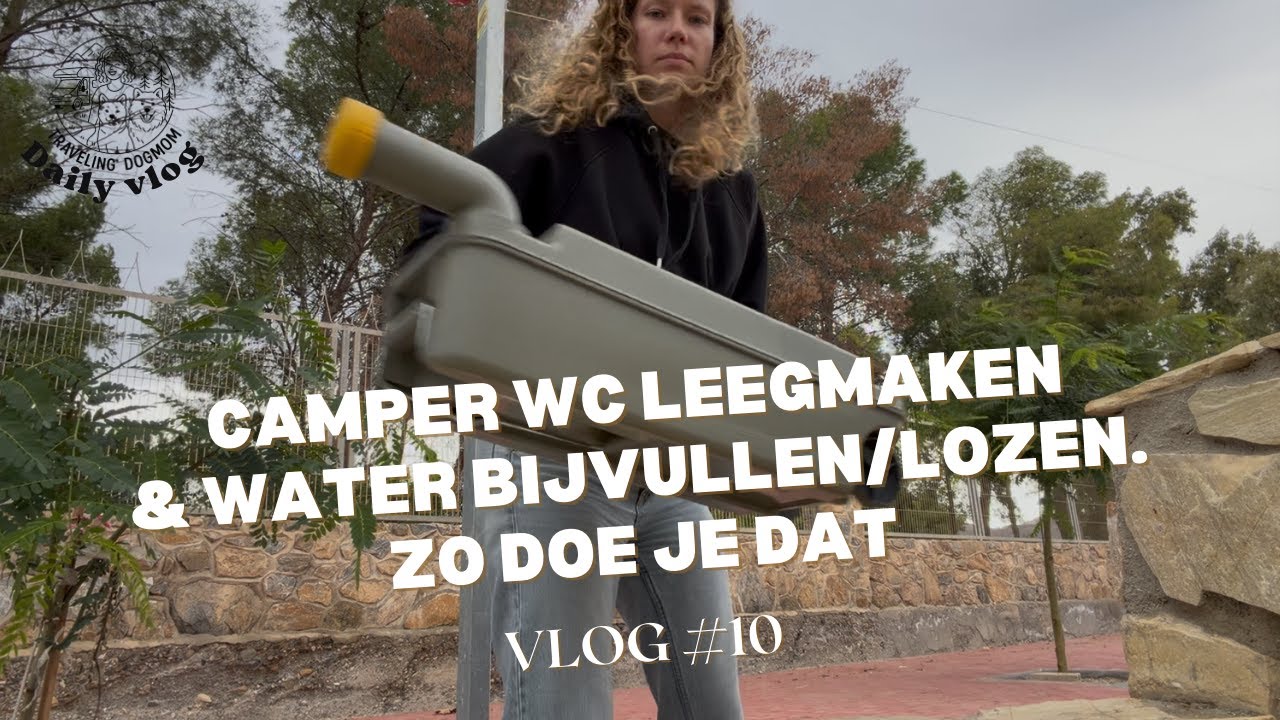 Camper wc leegmaken en water bijvullen/lozen. Zo doe je dat | #10