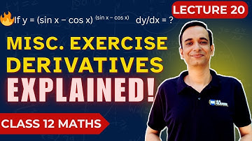 Class 12 Maths NCERT Chapter 5 | Continuity & Differentiability | Miscellaneous Exercise Q1–10