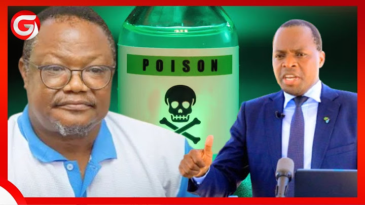MADAI ya TUNDU LISSU KUPEWA SUMU: SERIKALI - "HAKUNA MPANGO wa KUMWEKEA SUMU MTU GEREZANI"..