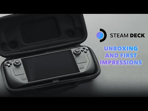 Valve Steam Deck 64 GB in Canada - Unboxing, Initial Thoughts and First Hands On Impressions