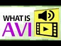 What is avi  what is an avi file format  avi advantages  disadvantages  multimedia file format