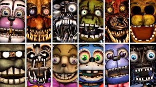 All Ucn Jumpscares Replaced By Fnaf Help Wanted Animatronics
