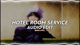 hotel room service - pitbull // edit audio