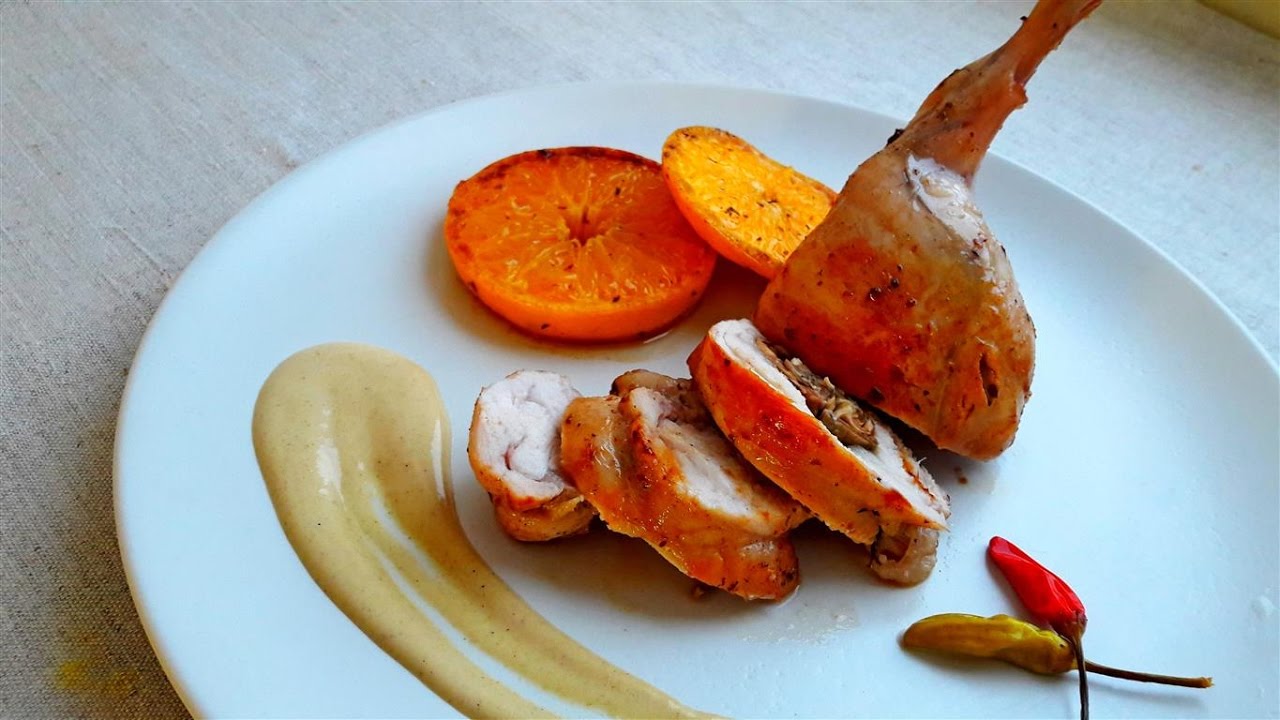 Кролик Фаршированный. Праздничный Рецепт. Рецепт из Кролика. - YouTube