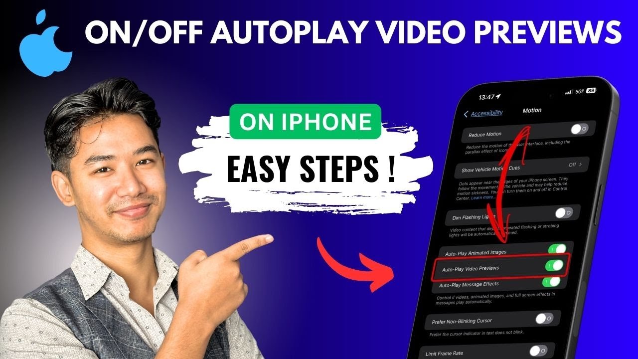 How To Turn On Or Off Autoplay Video Previews On iPhone - YouTube
