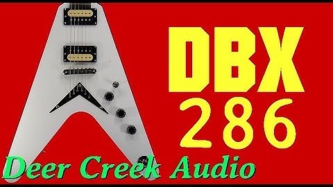 DBX 286a (or s) mic preamp/channel strip