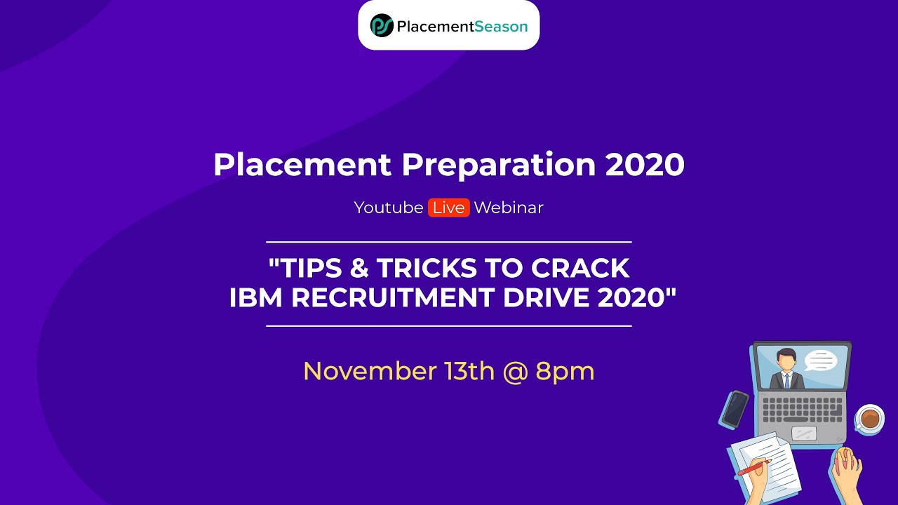 Tips & Tricks to Crack IBM Recruitment Drive 2020 | PlacementSeason