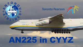 The world’s largest aircraft, antonov an225 mriya, made a medical
supply delivery to toronto’s person international airport on
saturday morning may 30th,...