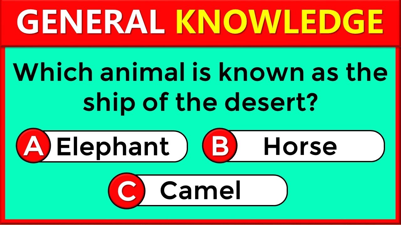 30 General Knowledge Questions! How Good Is Your General Knowledge? # ...