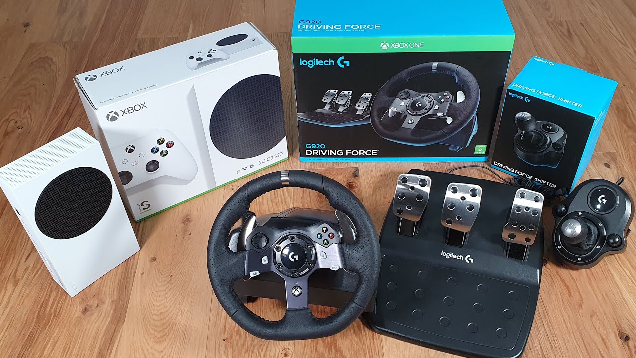 Logitech G920 Driving Force Racing Wheel + Shifter - Xbox One