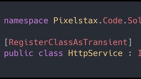 How to Auto Register Dependencies in .NET (using attributes)