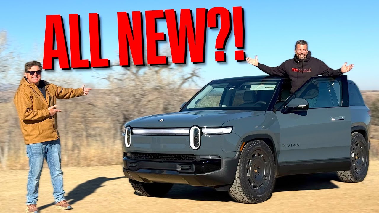 Новый Rivian R1S быстрее Porsche 911 и имеет больший дорожный просвет, чем Jeep Wrangler!