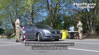 COVID-19 testing in Northamptonshire