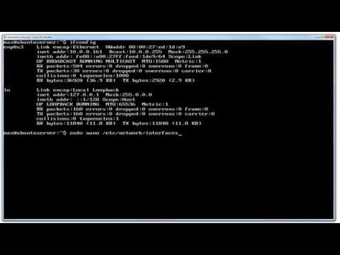 How to give Ubuntu Linux 16.04 Server LTS a static IP