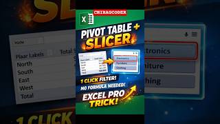 Filter Data Instantly Using #slicer || #excel || #exceltips || #excelshorts || #trending