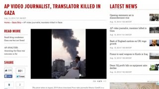 Muore a Gaza il reporter Simone Camilli