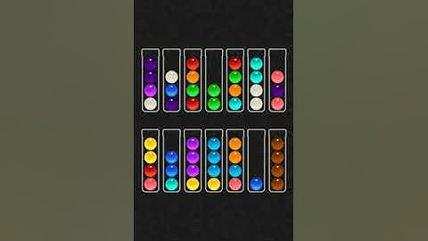 Ball Sort Color Water Puzzle Solution Level 577