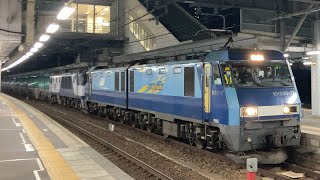EH200-17+EF64 1018 中央西線走行確認試運転列車