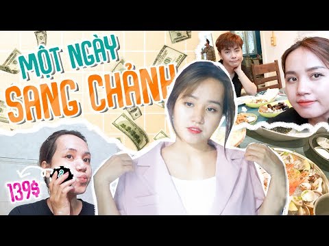 Một ngày sang chảnh sau khi có lương | Châu Giang nè! DailyVlog#4