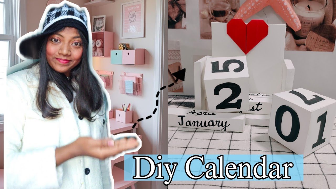 OMG!!! This Calendar is made from Paper😱 || DIY Desk Calendar