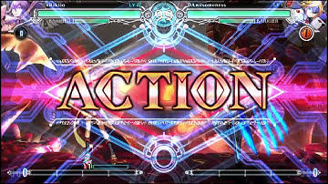 BlazBlue Central Fiction: Mu-12 vs Amane Ranked