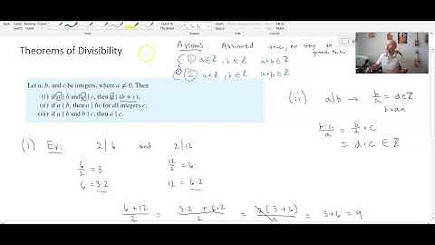 Properties of Divisibility