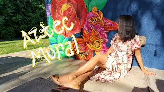 Aztec Inspired Mural Noticias