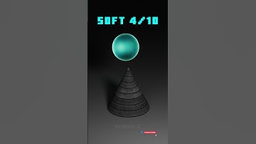 Soft Jelly 0/10 vs 10/10 Satisfying 3D Simulation🔥💦 #blender3d #animation #satisfying