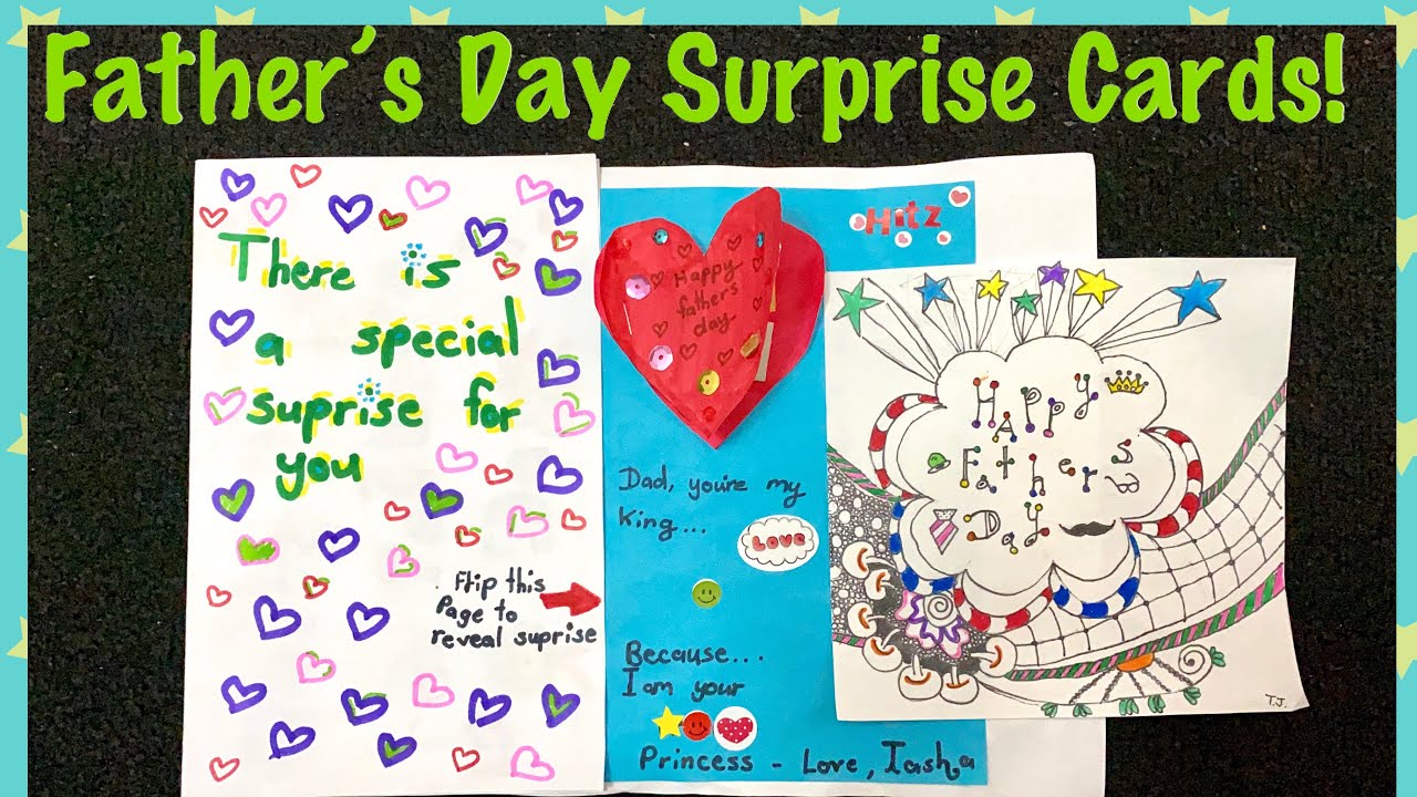 diy father's day greeting card ideas handmade father's