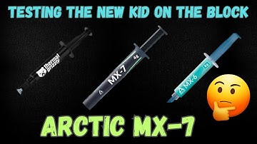 Arctic MX-7 vs MX-6 vs Duronaut Test.