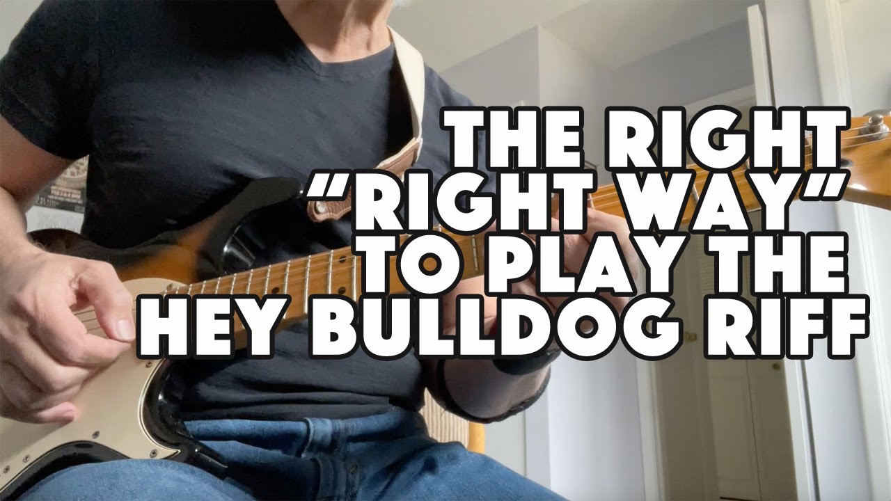 GUITAR LESSON: The right 