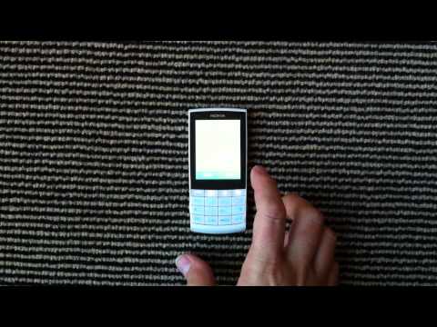 Nokia X3-02 first power on