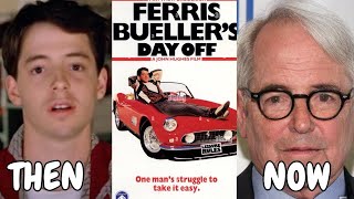 Ferris Bueller's Day Off (1986 vs 2023) Cast: Then and Now [37 Years After]