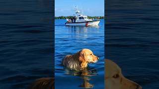 Golden Retriever Saves People from Boat Disaster #dog #goldenretriever#rescue