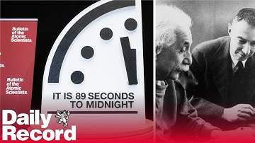 Doomsday clock set at 89 seconds to midnight - closest ever to catastrophe
