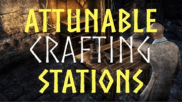 ESO Homestead - Attunable Crafting Stations - The Elder Scrolls Online