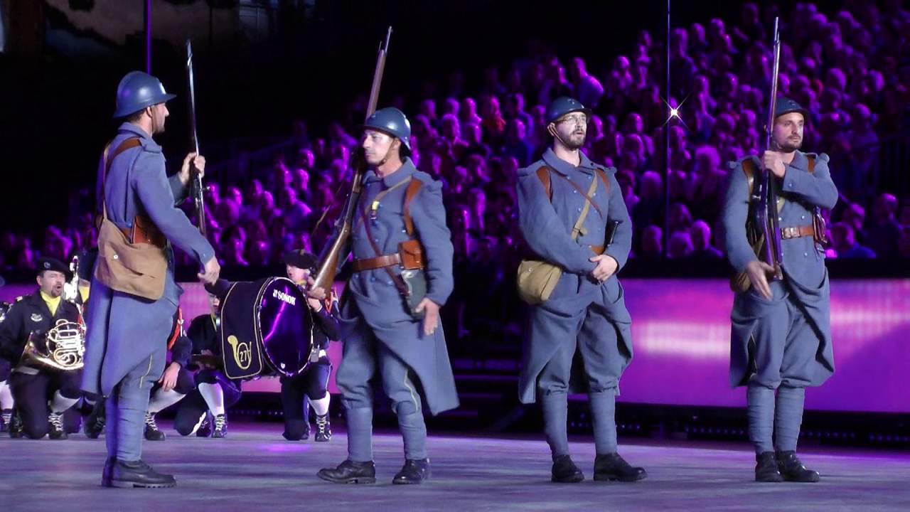 La Fanfare du 27eme BCA au Basel Tattoo edition 2016