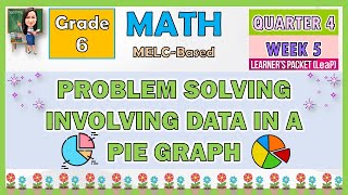MATH 6 QUARTER 4 WEEK 5 | PROBLEM SOLVING INVOLVING DATA IN A PIE GRAPH | MELC-BASED